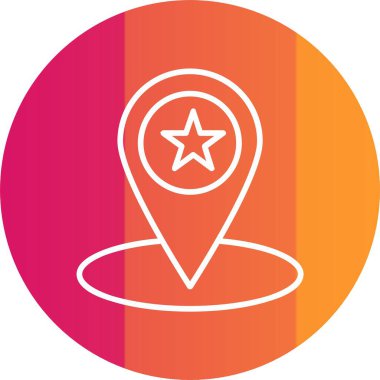 Pin Noktası Simge Sanatı