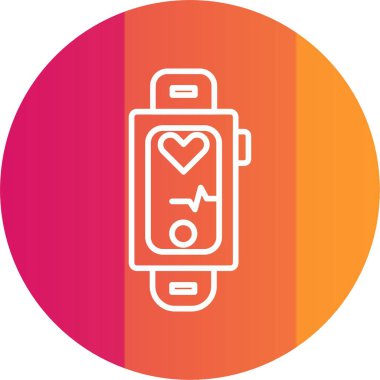 Smartband Simgesi Sanatı