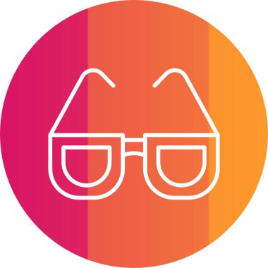 Güneş Gözlüğü Simgesi Sanatı