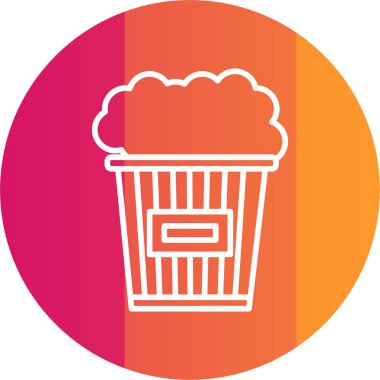 Patlamış Mısır Simgesi Sanatı