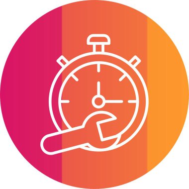 Zaman Yönetimi Simgesi Sanatı