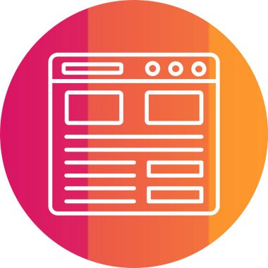 İniş Sayfası Simgesi Sanatı