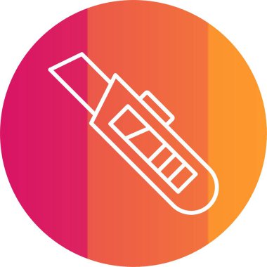 Yararlı Bıçak Simgesi Sanatı