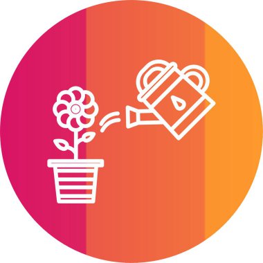 Sulama Bitkileri Simgesi Sanatı