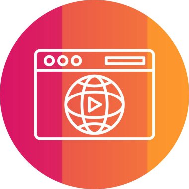 Web Sitesi Simgesi Sanatı