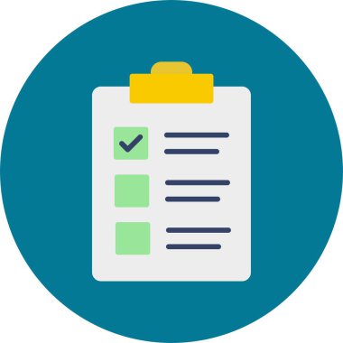 Kontrol Listesi Simgesi Sanatı