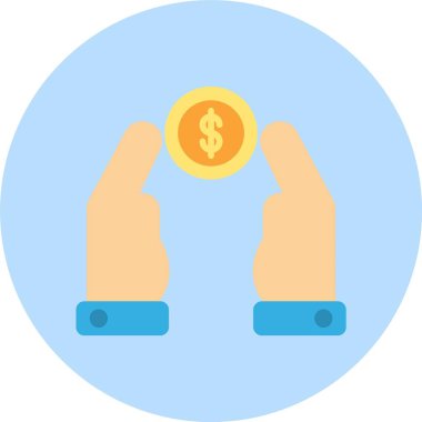 Maliyet Kaydetme Simgesi Sanatı