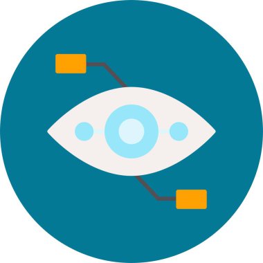 Biyonik Göz Simgesi Sanatı