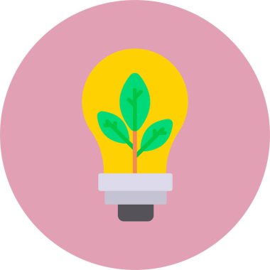 Eko Enerji Simgesi Simgesi Sanatı