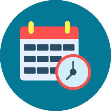 Saat ve Tarih Simgesi Sanatı