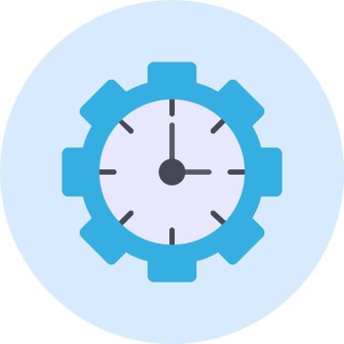 Zaman Yönetimi Simgesi Sanatı