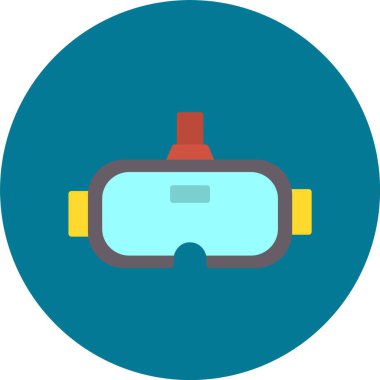 Vr Gözlük Simgesi Sanatı