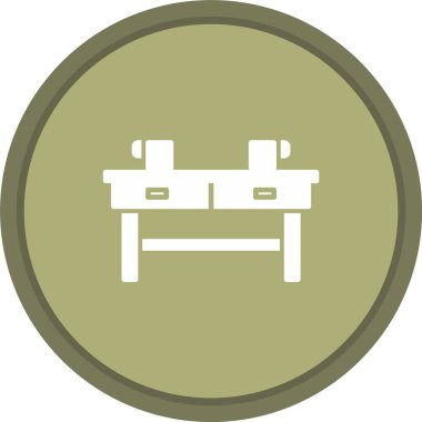 Kahve Masası Simgesi Sanatı