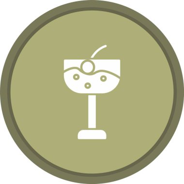 Kokteyl Simgesi Sembol Sanatı