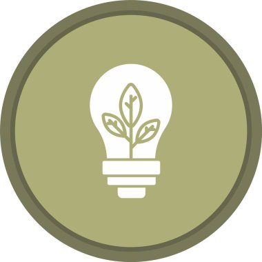 Eko Enerji Simgesi Simgesi Sanatı