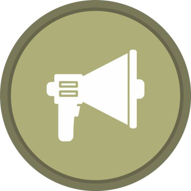 Megafon Simgesi Sanatı