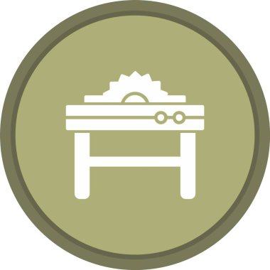 Tablo Testere Simgesi Sanatı