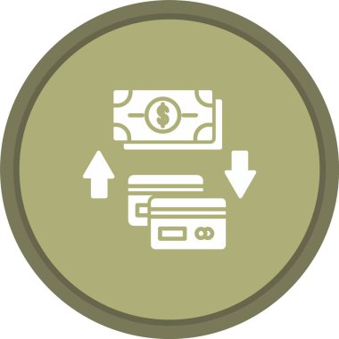 Tüccar Nakit İlerleme Simgesi Sanatı