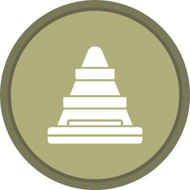 Trafik Konisi Simgesi Sanatı