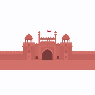 Yeni Delhi 'deki Kızıl Kale, Hindistan' ın İkonik Tarihi Simgesi