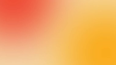 Ilık Günbatımı Parıltısı: Parlak Mercan 'dan Altın Sarı' ya Pürüzsüz bir Gradyan