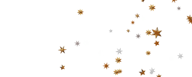 stars background, sparkle lights confetti falling. magic shining Flying christmas stars on night 