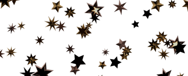 Glossy 3D Christmas star icon. Design element for holidays.