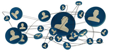 sphere network structure - abstract design connection design