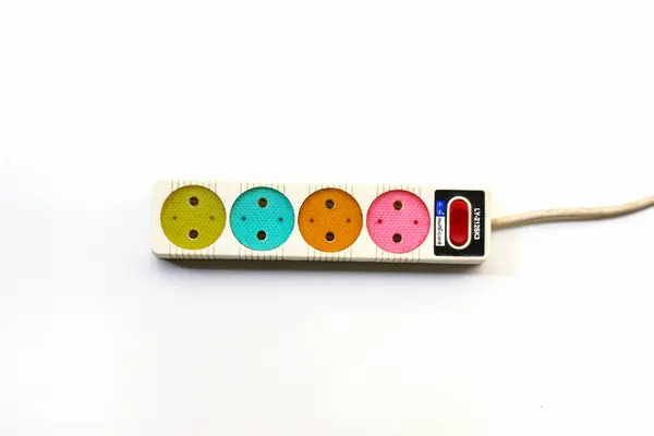 Eski bir retro kasetin dikey çekimi.