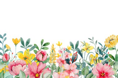 Arkaplan, düğün, doğum günü, duvar kağıdı, afiş, etiket, dekorasyon için suluboya kenarı.