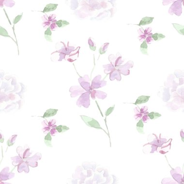 suluboya çiçekler tasarım için çerçeve. Çiçek sınır çerçevesi şablonu