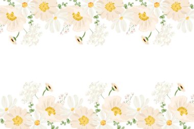 tasarım için suluboya çiçek arkaplanı.