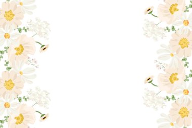 tasarım için suluboya çiçek arkaplanı.