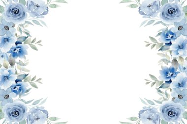 tasarım için suluboya çiçek arkaplanı