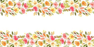 Düğün, doğum günü, kart, arkaplan, davetiye, duvar kağıdı, çıkartma, dekorasyon vesaire için suluboya çiçek arkaplanı.