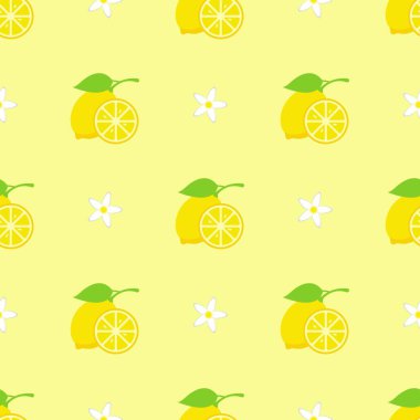 Arkaplan için limon deseni tasarımı 