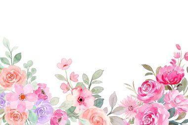 Düğün, doğum günü, kart, arkaplan, davetiye, duvar kağıdı, çıkartma, dekorasyon vesaire için renkli suluboya çerçevesi.