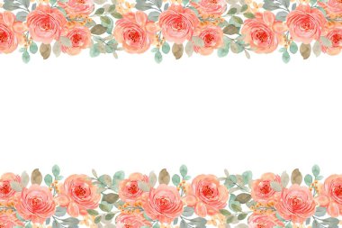 Düğün, doğum günü, kart, arkaplan, davetiye, duvar kağıdı, çıkartma, dekorasyon vesaire için renkli suluboya çerçevesi.