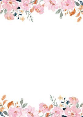 Suluboya vektörü çiçek arkaplan, desen, doku.