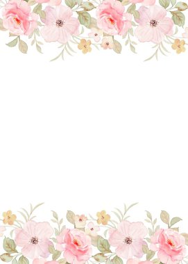 Suluboya vektörü çiçek arkaplan, desen, doku.