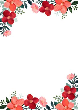 Suluboya vektörü çiçek arkaplan, desen, doku.