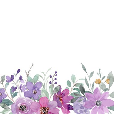 tasarım için suluboya çiçek arkaplanı. 