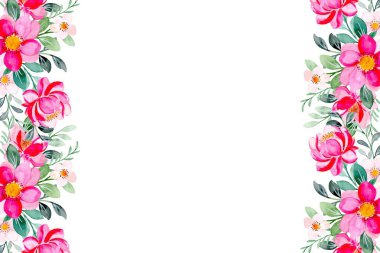 Düğün, doğum günü, kart, arkaplan, davetiye, duvar kağıdı, çıkartma, dekorasyon vesaire için suluboya renk çerçeve arka planı.