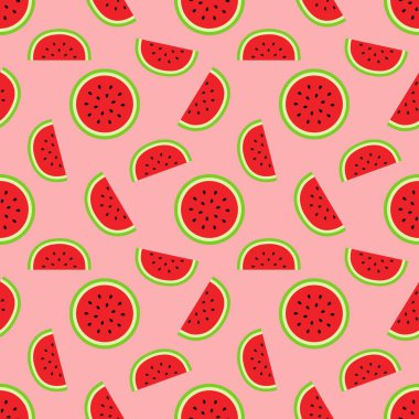 Karpuz desenli kusursuz desen