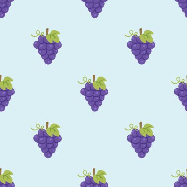 Mor Üzüm Kusursuz Desenli Arkaplan.