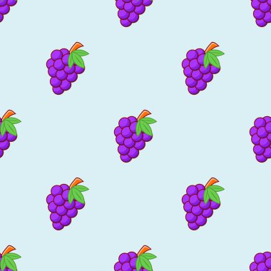 Mor Üzüm Kusursuz Desenli Arkaplan.
