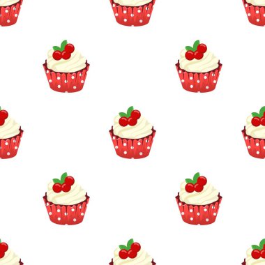 Sorunsuz vektör desen kekler