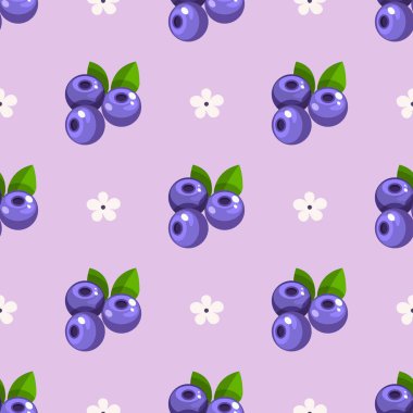 Böğürtlensiz Düzen Arkaplanı. Vector Illustration Duvar Kağıdı veya Herhangi Bir Amaçlı Arkaplan İçin Kusursuz Desen