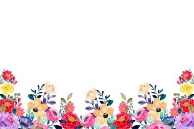 Düğün, doğum günü, kart, arkaplan, davetiye, duvar kağıdı, çıkartma, dekorasyon için suluboya çerçeve.