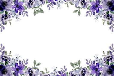 Düğün, doğum günü, kart, arkaplan, davetiye, duvar kağıdı, çıkartma, dekorasyon için suluboya çerçeve.